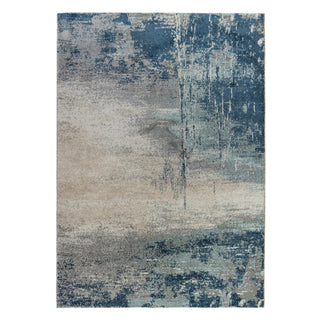 Home Outfitters 2' X 3' Dark Blue And Gray Abstract Area Rug
