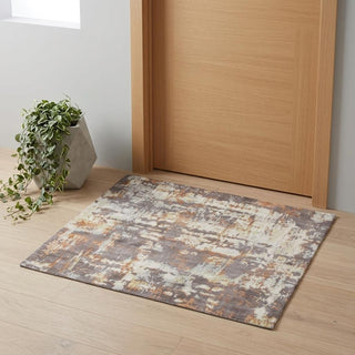 Home Outfitters 2' X 3' Brown Abstract Hand Loomed Area Rug