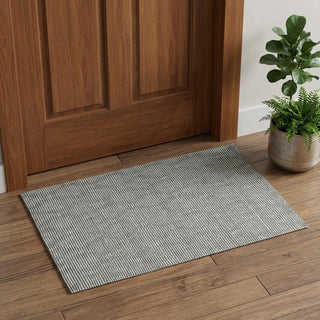 Home Outfitters 2' X 3' Blue Wool Geometric Hand Woven Area Rug