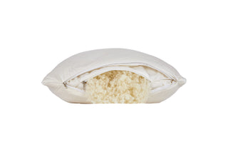 Cotton Wool Hypoallergenic Standard Size Bed Pillow