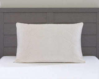 Cotton Wool Hypoallergenic Standard Size Bed Pillow
