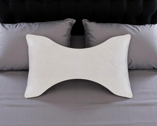 Cotton Wool Hypoallergenic Ergonomic Standard Size Bed Pillow