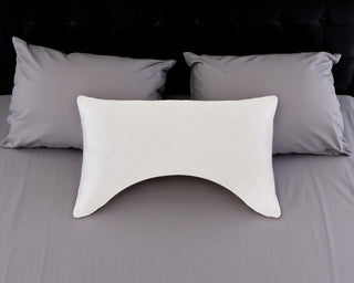 Cotton Latex Foam And Wool Hypoallergenic Ergonomic Standard Size Bed Pillow
