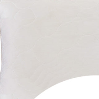 Cotton Latex Foam And Wool Hypoallergenic Ergonomic Queen Size Bed Pillow