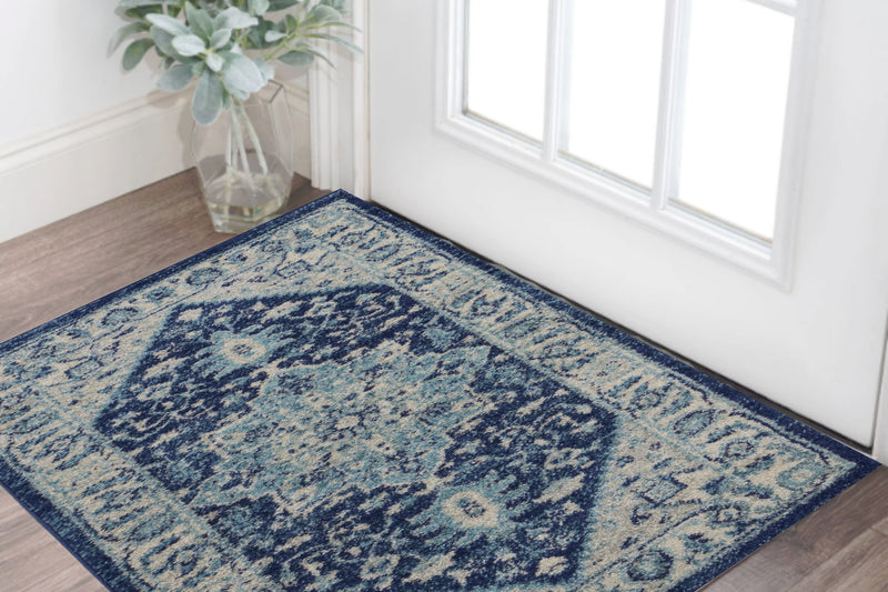 Home Outfitters Gradient Grey Animal Print Area Rug