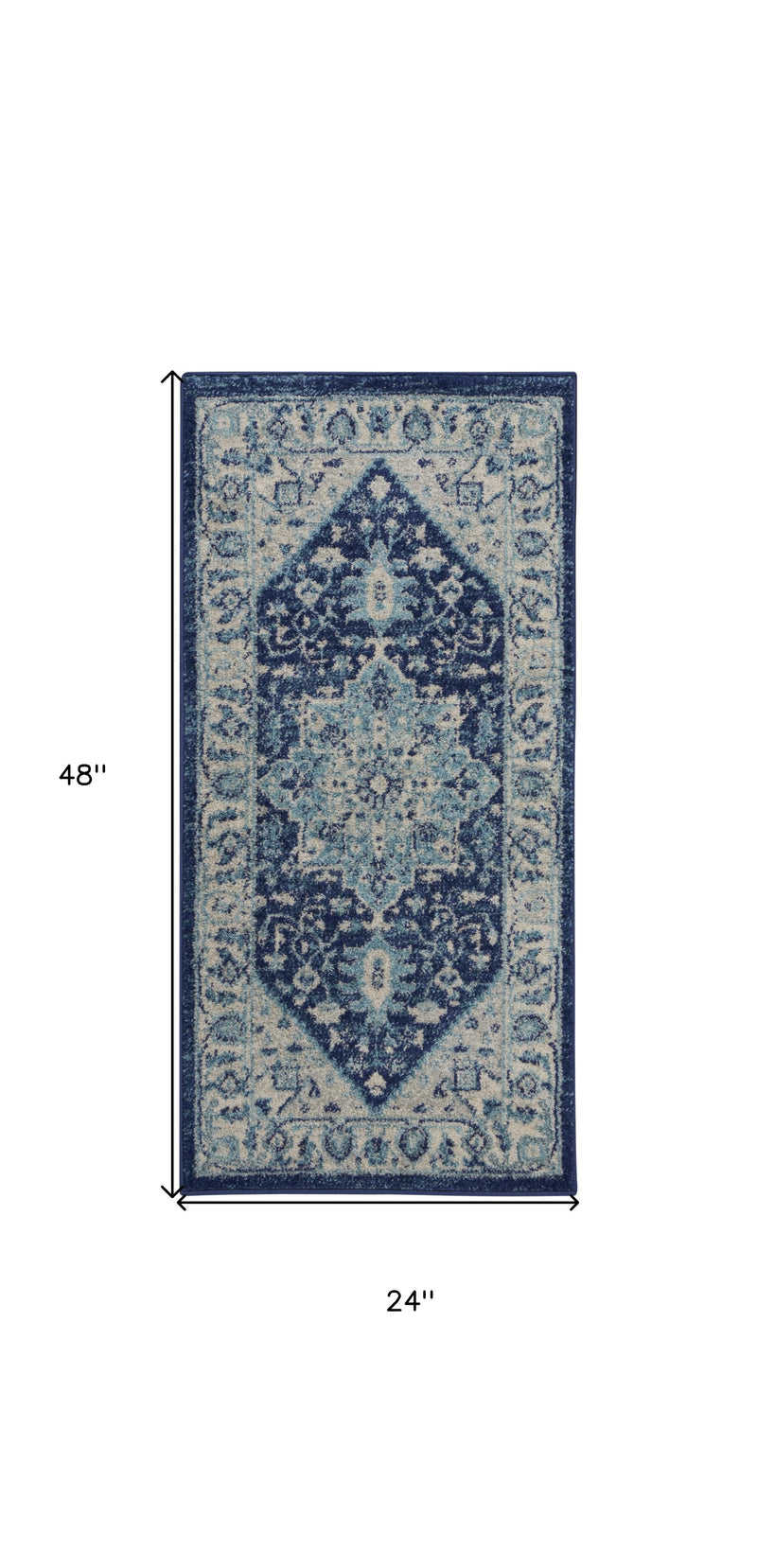 Home Outfitters Gradient Grey Animal Print Area Rug