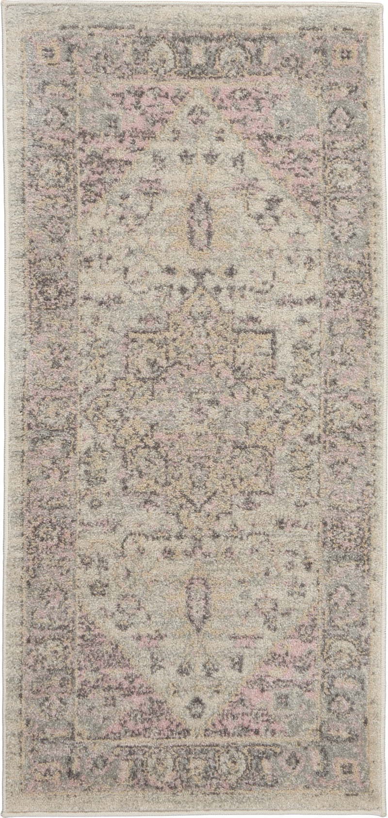 Home Outfitters 24" X 36" Salt And Pepper, Black And White Calfskin - Area Rug