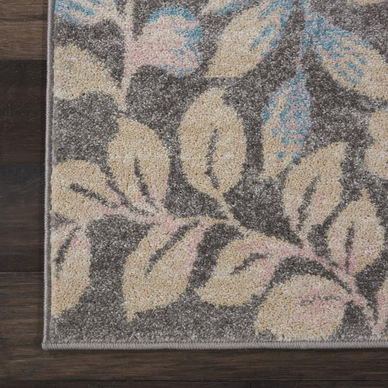 Home Outfitters 24" X 36" Salt And Pepper, Brown And White Calfskin - Area Rug