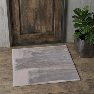 Home Outfitters 2' X 3' Gray and Ivory Abstract Hand Tufted Area Rug
