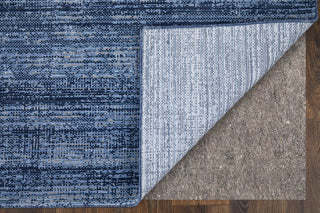 Home Outfitters 2' X 3' Blue and Gray Power Loom Area Rug
