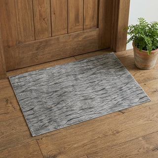Home Outfitters 2' X 3' Gray Ivory and Tan Abstract Power Loom Area Rug