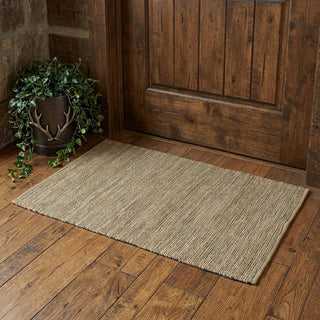 Home Outfitters 2' X 3' Dark Gray Brown And Beige Jute Striped Flatweave Handmade Area Rug