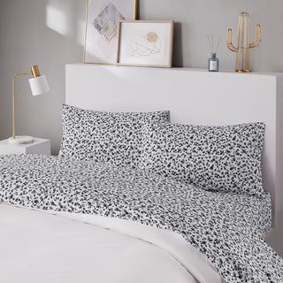 Intelligent Design Printed Microfiber Sheet Set Twin
