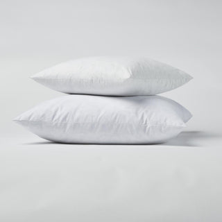 Set of Two Cotton Down Alternative Decorative Sham Pillows