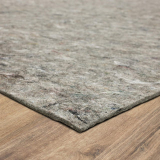 Mohawk Home 8' x 10' Non Slip Grip Rug Pad 1/4" Thick Dual Surface Felt Cushion + Rubber Gripper - Safe for All Floors