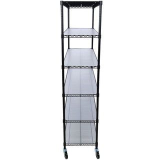 6 Tier Heavy Duty Metal Shelf Wire Shelving Unit