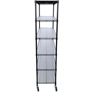 6 Tier Heavy Duty Metal Shelf Wire Shelving Unit