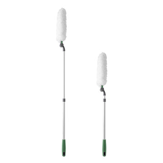 Long Handle Duster With Extension Bar - White