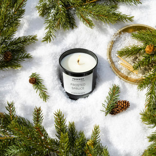 Frosted Spruce Scented Soy Candle