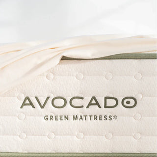 Avocado Organic Waterproof Mattress Protector with organic cotton and waterproof barrier