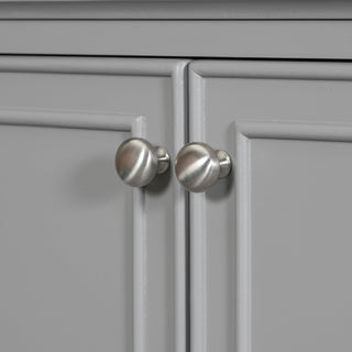 30inchgrey Bathroom Vanity with Sink ComboMulti-functional Bathroom Cabinet with Doors and Drawer Solid Frame and MDF Board