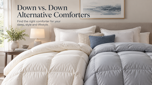Down vs. Down Alternative Comforters