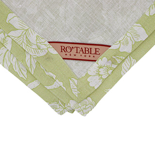 Eden Flora Parlour Premium Linen Tablecloth