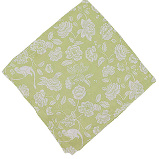 Eden Flora Parlour Premium Linen Tablecloth