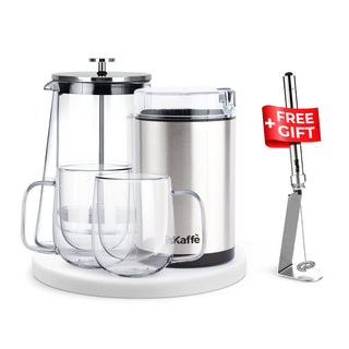 French Press Bundle, Glass by Kaffe Products