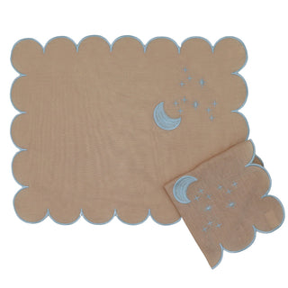 Moonbeam Linen Napkins – Set of 4