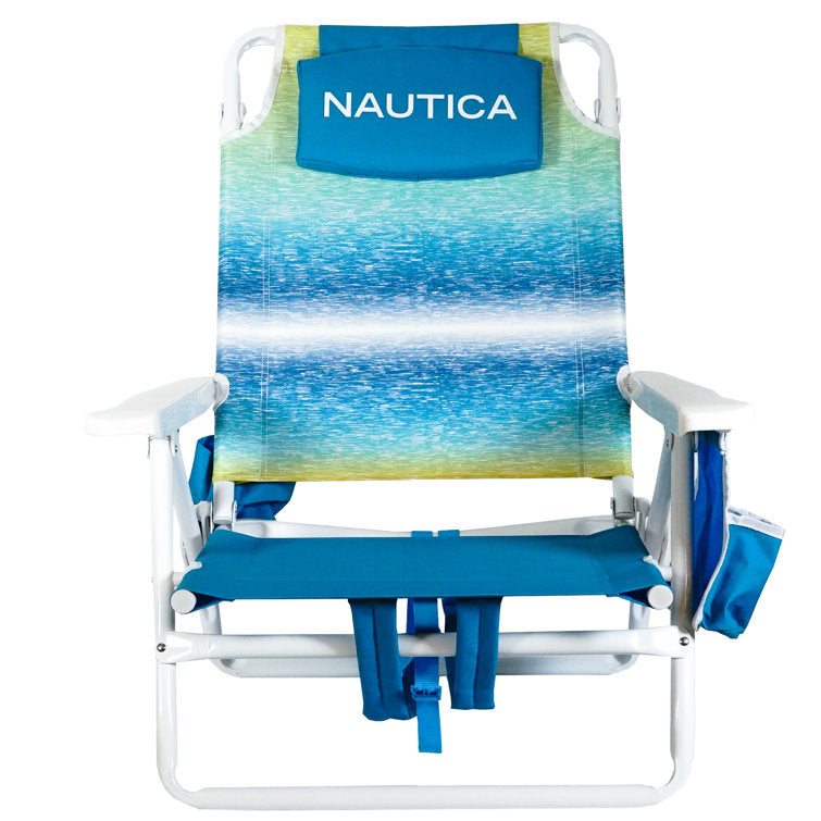 Nautica - 5 Position Beach Chair Ombre Space Dye