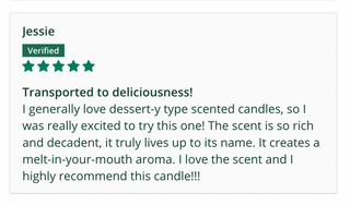 Crème Brûlée Scented Soy Candle