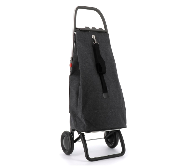 Rolser EcoSak 2 Wheel Foldable Shopping Trolley - Black