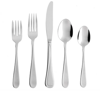 Oneida Flight 45-Piece Stainless-Steel Flatware Set, Service for 8