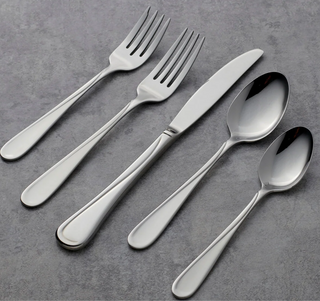 Oneida Flight 45-Piece Stainless-Steel Flatware Set, Service for 8