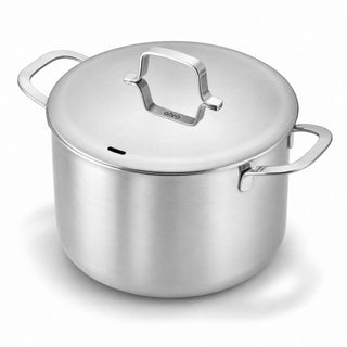Alva Maestro 5-Ply Stainless Steel Stock Pot with Lid, 7-Qt