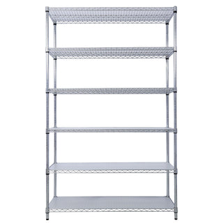 6 Tier Heavy Duty Metal Shelf Wire Shelving Unit