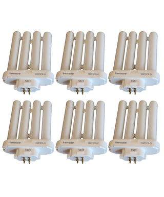 18 Watt Full Spectrum CFL Replacement Bulb (4 pin, G24Q base) by VisionMax