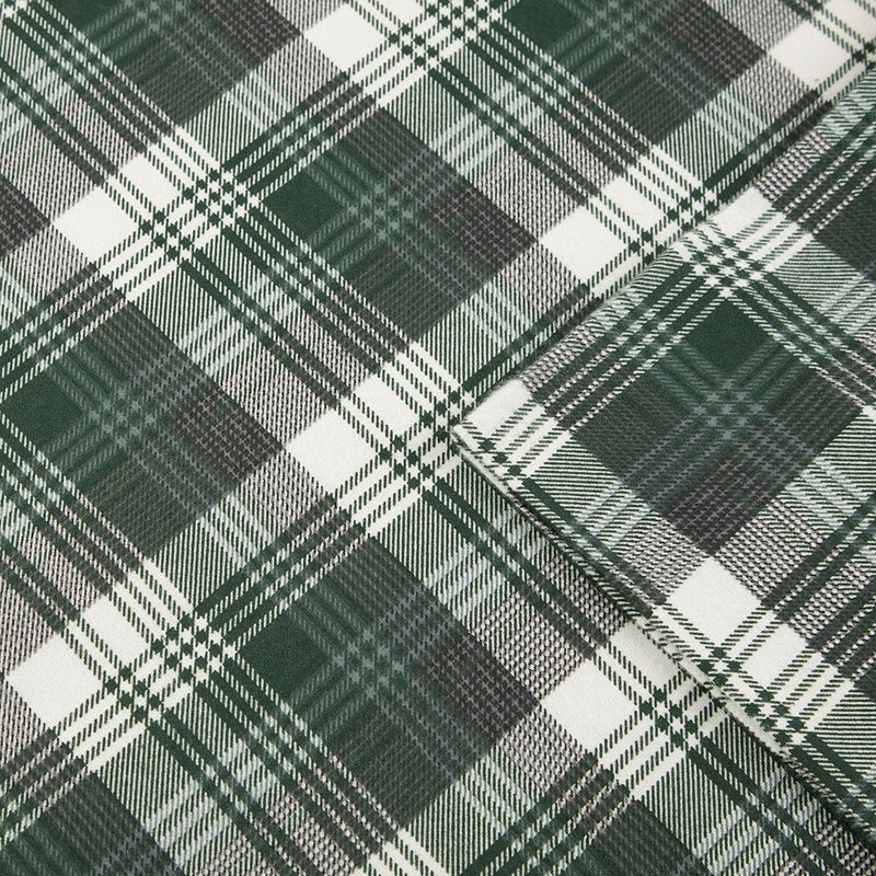 Woolrich Flannel Sheet Set King 1 Flat Sheet:108x102"" 1 Fitted Sheet:78x80+14"" 2 Pillowcases:20x40"