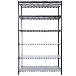6 Tier Heavy Duty Metal Shelf Wire Shelving Unit