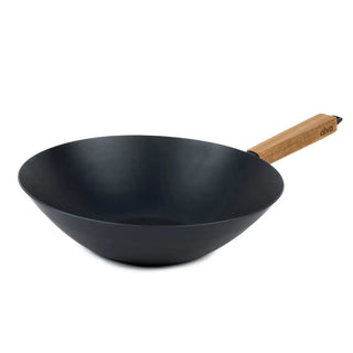 Alva Forest Carbon Steel Wok, 12-inch