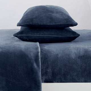 Velvet Luxe Collection Sheet Full Navy - Full