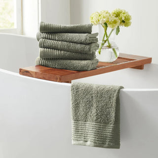 6 Pack Cotton Hand Towels - Kasper Collection
