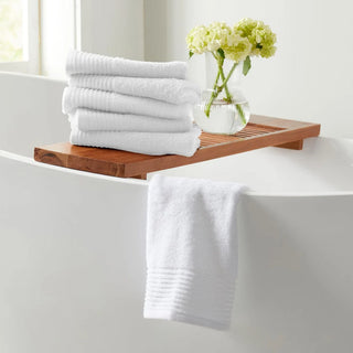 6 Pack Cotton Hand Towels - Kasper Collection