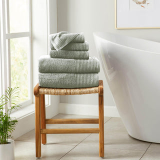 6 Piece Set Cotton Bath Towels - Kasper Collection