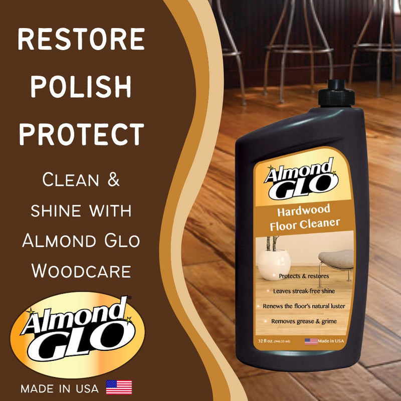 Almond Glo Hardwood Floor Cleaner, 32 Oz