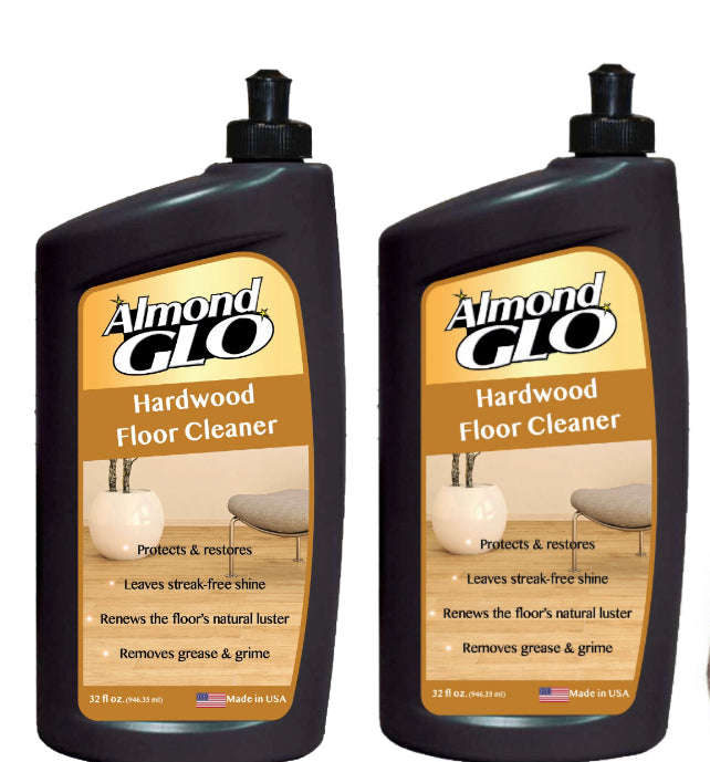 Almond Glo Hardwood Floor Cleaner 2 Pack, 32 Oz