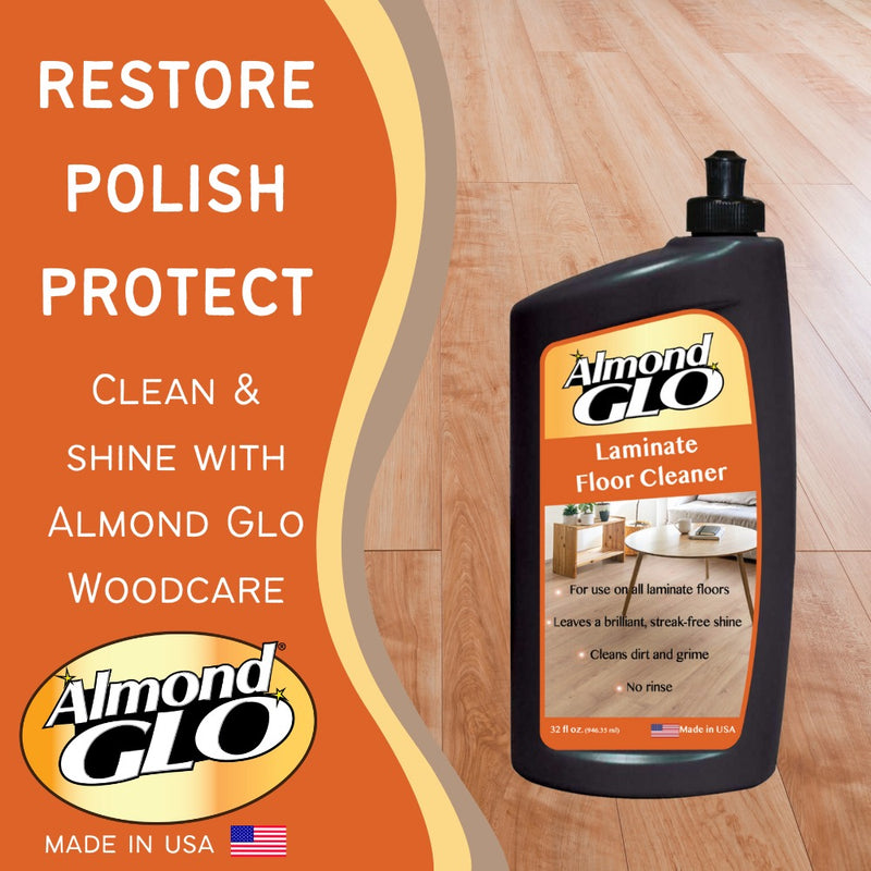 Almond Glo Laminate Floor Cleaner, 32 Oz