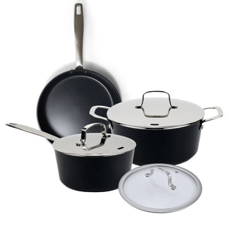 Alva Maestro Ceramic Nonstick Cookware Set, 6-Piece