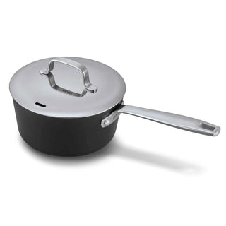 Alva Maestro Ceramic Nonstick Saucepan with Lid, 2-Qt